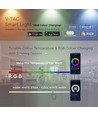 V-Tac 5W Smart Home LED pære - Tuya/Smart Life, virker med Google Home, Alexa og smartphones, E14