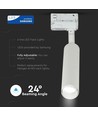 Restsalg: V-Tac hvid skinnespot 7W - Samsung LED chip, 3-faset