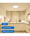 Outlet: LED Downlight Pro Rund 6W - Varm Hvid 3000K, Mat Hvid, Plastik