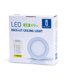 Outlet: LED Downlight Pro Rund 6W - Varm Hvid 3000K, Mat Hvid, Plastik