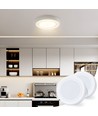 Outlet: LED Downlight Pro Rund 6W - Naturlig Hvid 4000K, Mat Hvid, Plast