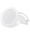 Outlet: LED E6 Bagbelyst Indbygningsspot, 12W, 4000K, Ø145-155mm, Rund - Til Indbygning