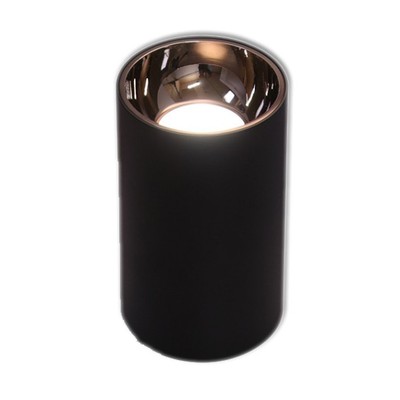 Outlet: LEDlife ZOLO lampe - 6W, Cree LED, sort/rosa guld - Dæmpbar : Dæmpbar, Kulør : Varm