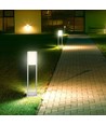 Restsalg: V-Tac 10W LED havelampe - Hvid, 80 cm, IP65, 230V