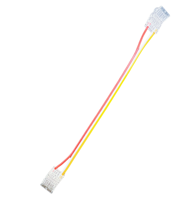 Samler med ledning til LED strip - 10mm, CCT COB, IP20, 5V-24V