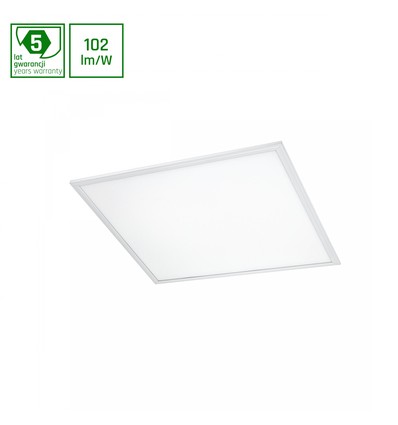 Algine LED 230V 45W - 100lm/W, IP20, 600x600mm, kold hvid, loft panel