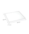 Algine LED 230V 45W - 100lm/W, IP20, 600x600mm, kold hvid, loft panel