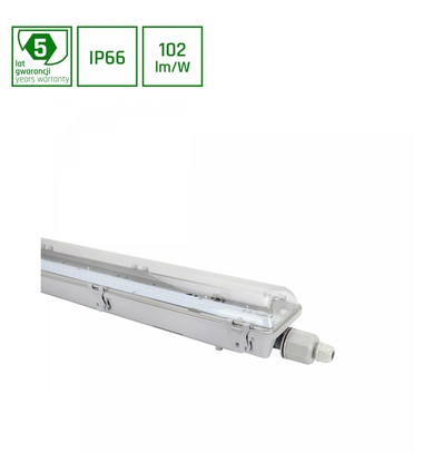 Limea LED 36W 120cm - kold hvid, garage, gennemsigtig