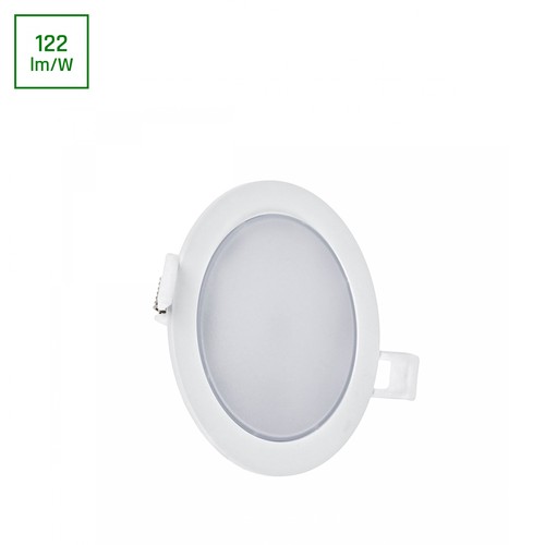 ALGINE 2i1 Overflade-Nedsænket Downlight 6W 560lm, Varm Hvid, 230V, IP20, Rundt