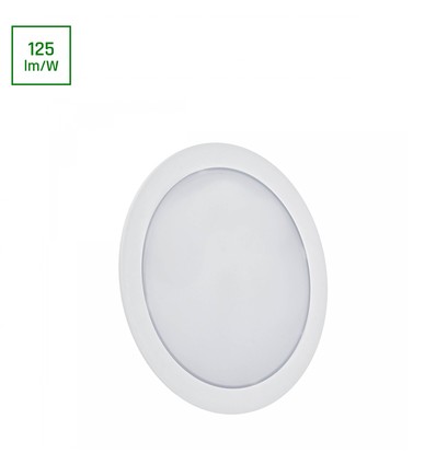 ALGINE 2-i-1 Downlight 12W 1160lm - Varm Hvid, 230V, IP20, Rund