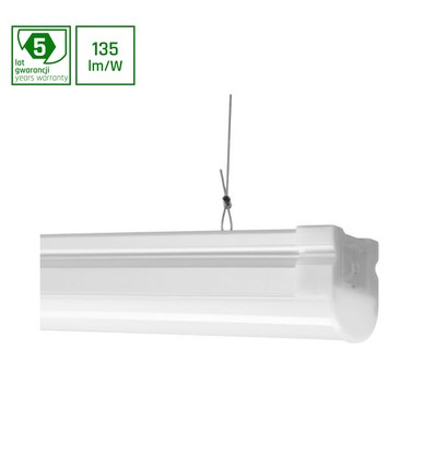 Limea Slim 60W 230V 130° Hvid - ALD6ECO80830F, Kold Hvid, M