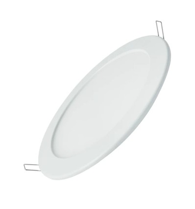 Restsalg: 16W LED indbygningspanel - Hul: Ø16 cm, Mål: Ø17 cm, 230V