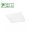 ALGINE PANEL bagbelyst 40W - med Philips driver, varm hvid, 230V, 120°, IP44, 600x600x26, hvid