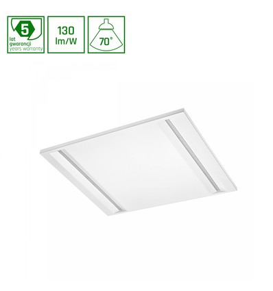 Algine Line Loft Panel LED 44W 120lm/W IP20 600x600mm Neutral hvid