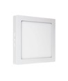 Algine Eco LED firkantet IP20 varm hvid - 230V, 12W, loftpanel hvid ramme overflademonteret