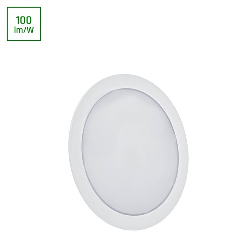 ALGINE 2i1 Downlight 12W - Overfladenedsænket, 1200lm, Neutral Hvid, 230V, IP20, Rund