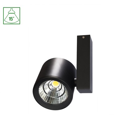 CHLOE LED 16W - 230V, IP20, 15°, Varm Hvid, Loft Sort