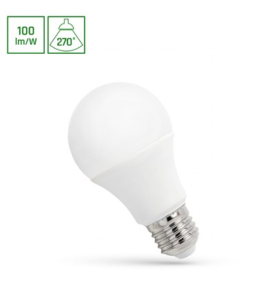 LED A60 E27 9W - 230V, Neutral Hvid, Spectrum