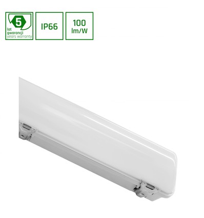 LIMEA LED 24W - 60cm, neutral hvid, garage, transparent