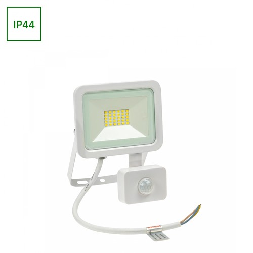 Noctis Lux 2 230V 20W - IP44, varm hvid, hvid, med sensor