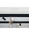 System Shift Spot M - 44x157x178mm, 10W, 24°, Sort, 2 kredsløb