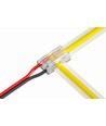 LED strip 8 i 1 samler - 8mm COB, enkeltfarvet, IP20, 5V-24V