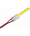 LED strip 8 i 1 samler - 10mm COB, enkeltfarvet, IP20, 5V-24V