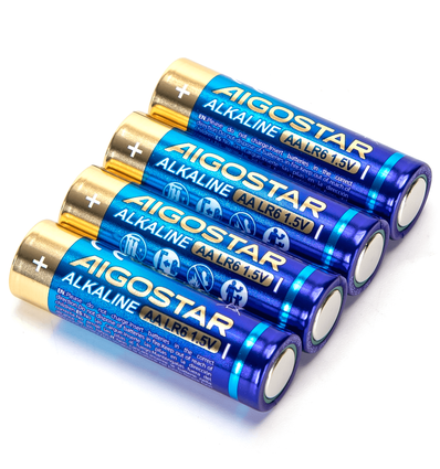 4 stk. AA Alkaline Batteri - LR6, 1,5V