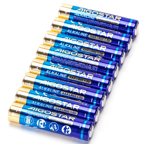 8 stk. AAA Alkaline Batteri - LR03, 1,5V