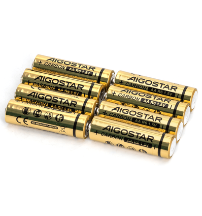 8 stk AA Batteri - R6, 1.5V