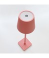 Opladelig LED bordlampe Inde/ude - Pink, touch dæmpbar, CCT, IP54 udendørs