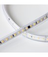 5 m. vandtæt LED strip (Type X-2) - 230V, IP67, 1300lm/m, 10W/m, kan klippes for hver 10cm