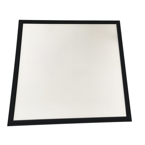 60x60 bagbelyst CCT LED panel - 36W, sort kant, 140lm/W