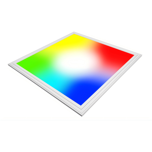 60x60 Smart Home RGB+CCT LED panel - 36W, hvid kant