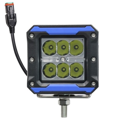 Outlet: LEDlife 18W LED arbejdslampe - Bil, lastbil, traktor, trailer, 8° fokuseret lys, IP67 vandtæt, 10-30V