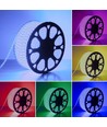 5 meter RGB CLIP-ON vandtæt LED strip - 230V, 60 LED, 9W pr. meter