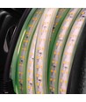 Selvlysende arbejdslys 25m 230V LED strip på tromle - IP67, 180 LED/m, 11W/m, 1000 lm/m, 4000K