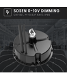 150W LED high bay - 150lm/w, IP65, Sosen driver, 0-10V dæmpbar, 5 års garanti