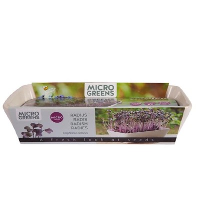 Outlet: Microgreens starterkit - Radise Daikon Rød