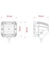 Outlet: LEDlife 30W LED arbejdslampe - Bil, lastbil, traktor, trailer, 8° fokuseret lys, IP67 vandtæt, 10-30V