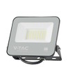 V-Tac 50W LED projektør, 135lm/W - Samsung LED chip, arbejdslampe, 1m ledning, udendørs