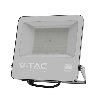 V-Tac 100W LED projektør, 135lm/W - Samsung LED chip, arbejdslampe, 1m ledning, udendørs