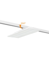 LEDlife Shoplight LED board 60W - Til 3-faset skinner, 90 graders spredning, 166lm/W, hvid