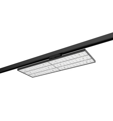 LEDlife Shoplight LED board 60W - Til 3-faset skinner, 90 graders spredning, 166lm/W, sort