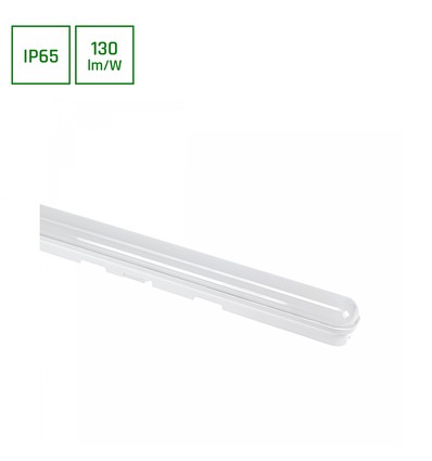 LIMEA GO 25W - Vandtæt, 600mm, Neutral Hvid, 230V, 120°, IP65, IK07, 600x60x52mm, Hvid