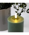 LED Candle pastel green as Picture 9 10cm