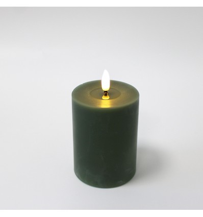 LED Candle pastel green as Picture 9 10cm