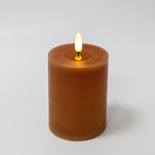 LED Candle Light Brown as Picture 10cm