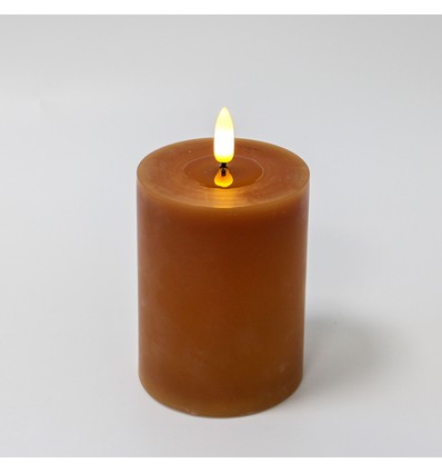 LED Candle Light Brown as Picture 10cm