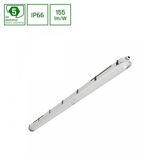 LIMEA Gigant Pro 27-58W - Vandtæt 150cm, Neutral Hvid, 230V, 120°, IP66, IK10